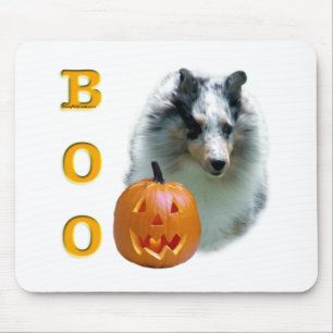 Shetland Sheepdog (merle) Boo Mouse Pad
