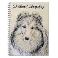 Shetland Sheepdog Painting - Cute Original Dog Art