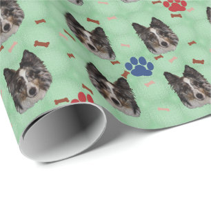 Shetland Sheepdog Portrait Wrapping Paper