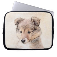 Shetland Sheepdog Puppy Painting Original Dog Art