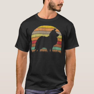 Shetland Sheepdog Retro Vintage Sheltie Pullover