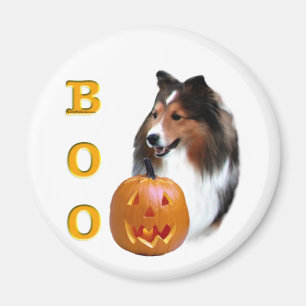 Shetland Sheepdog (sable) Boo Magnet