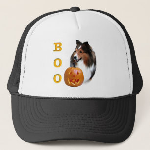 Shetland Sheepdog (sable) Boo Trucker Hat