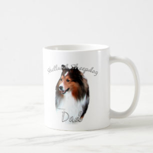 Shetland Sheepdog (sable) Dad 2 Coffee Mug