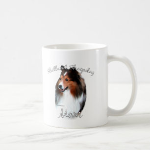 Shetland Sheepdog (sable) Mum 2 Coffee Mug