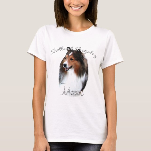 Shetland Sheepdog (sable) Mum 2 T-Shirt (Front)