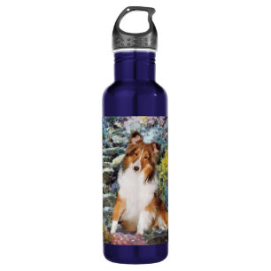 Shetland Sheepdog Sheltie Art 710 Ml Water Bottle