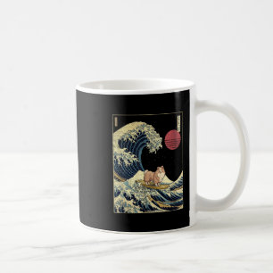 Shetland Sheepdog Sheltie Japanese Kanagawa Wave F Coffee Mug