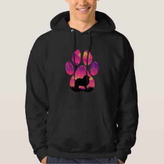 Shetland Sheepdog Sheltie Paw Mom Dad Dog  Women M Hoodie