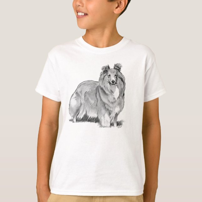 Shetland Sheepdog T-Shirt (Front)