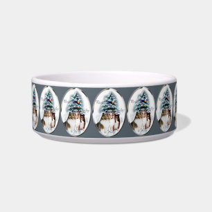 Shetland Sheepdog Trio Christmas   Bowl