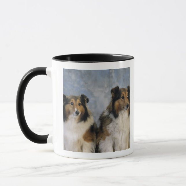 Shetland Sheepdogs Mug (Left)
