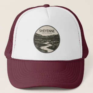 Sheyenne National Grassland Stream Trucker Hat