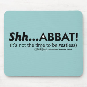 Shh...abbat! Mouse Pad