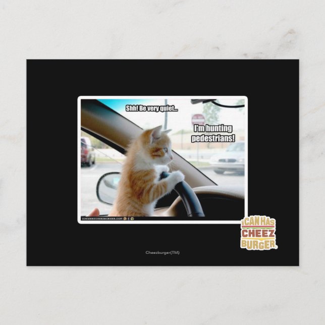 Shh! Be very quiet Postcard (Front)