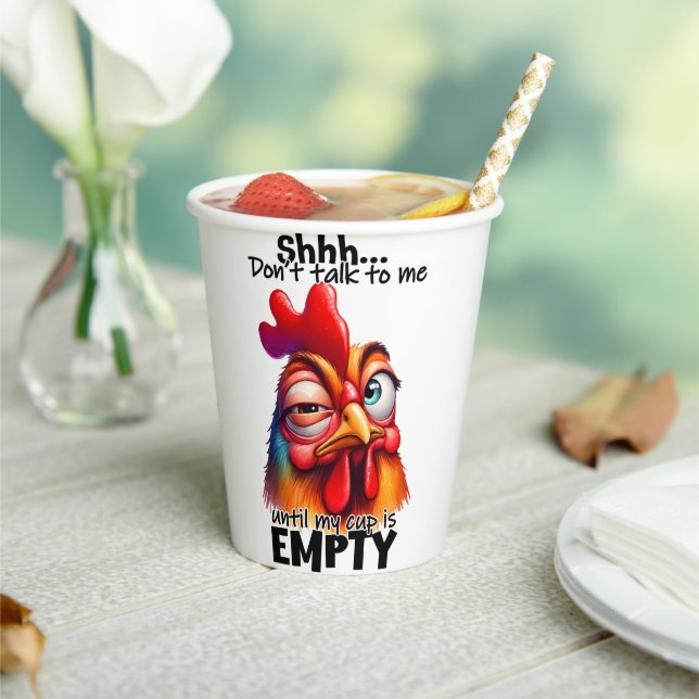 Shh...Don't talk to me untill my cup is empty! (Insitu)