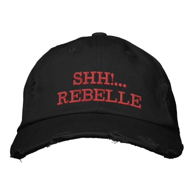 Shh!...Rebelle Hat (Front)