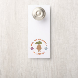 Shh.. The Mandrake Is Sleeping Door Hanger