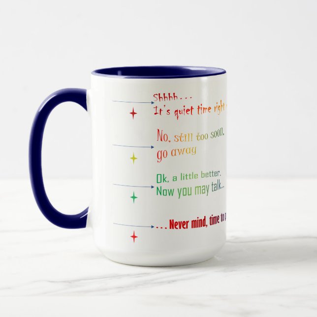 Shhh Coffee Mug (Left)