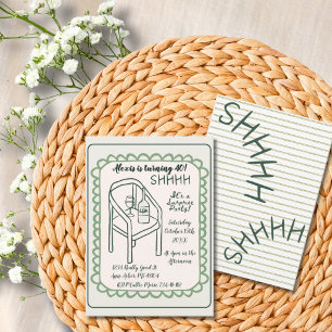Shhh Surprise Party Invitation