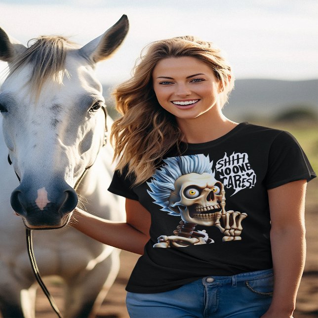 SHHHH... No One Cares The Ghostly  T-Shirt (Creator Uploaded)