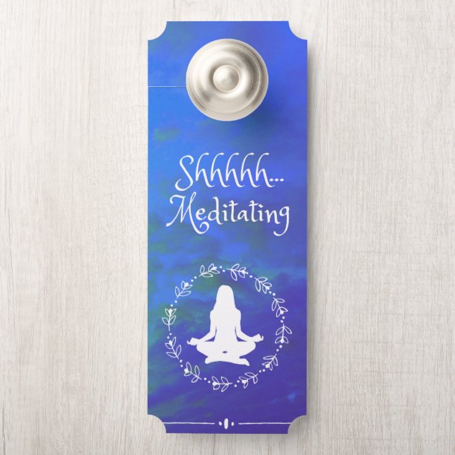 Shhhhhhh Door Hanger (On Knob)