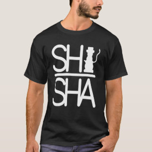 Shi Sha Hookah Water Pipe Vaporizing Smoking Smoke T-Shirt