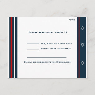 Shiah RSVP Card