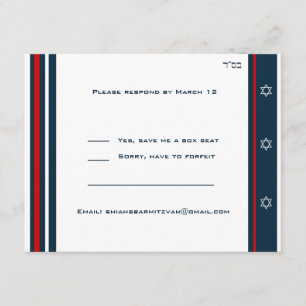Shiah RSVP Card
