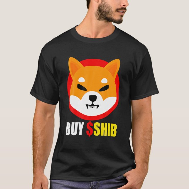 Shib Army Buy Shib Coin Shiba Inu Memecoin T-Shirt (Front)