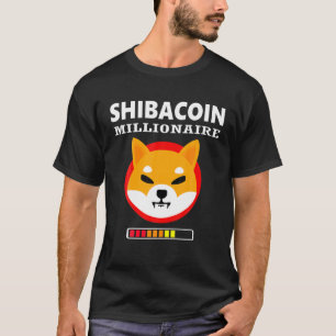 Shiba Coin Millionaire Loading Token Coin Shiba In T-Shirt