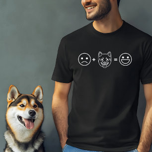 Shiba Dog = Happiness Equation T-Shirt