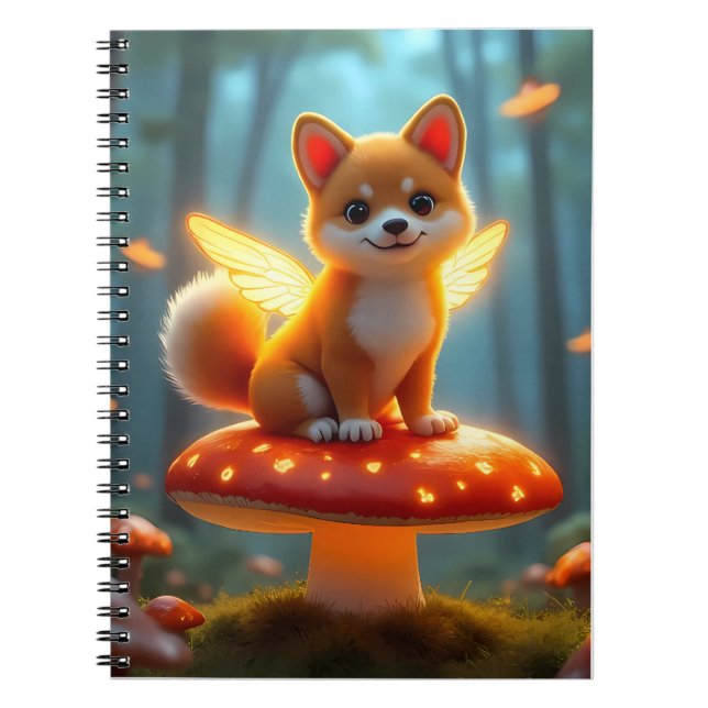 Shiba fairy adventure notebook (Front)