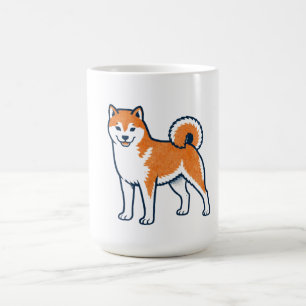 Shiba Inu ー Standing Coffee Mug