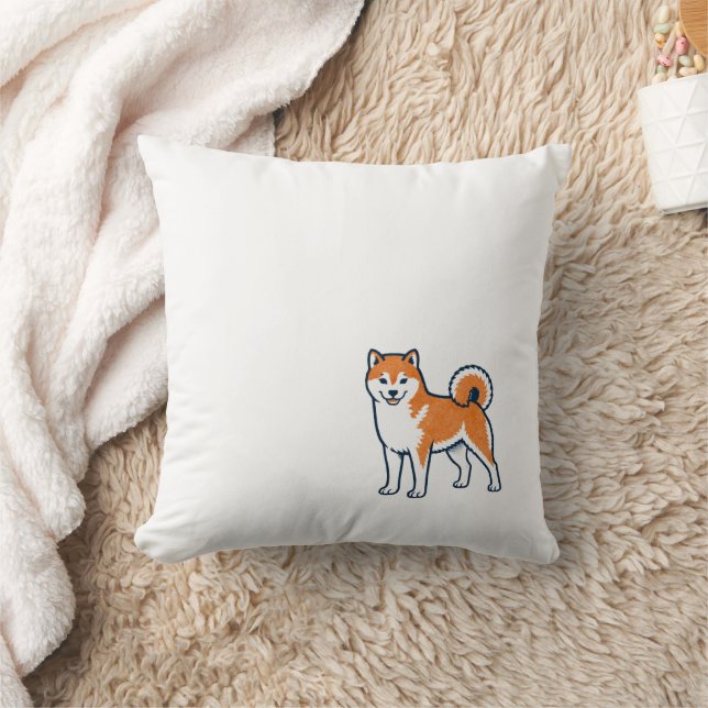 Shiba Inu ー Standing Cushion (Blanket)