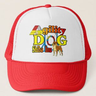 Shiba Inu Agility Trucker Hat