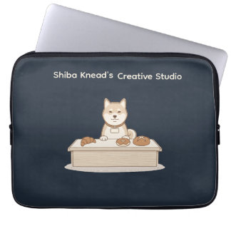 Shiba Inu Bakery Laptop Sleeve