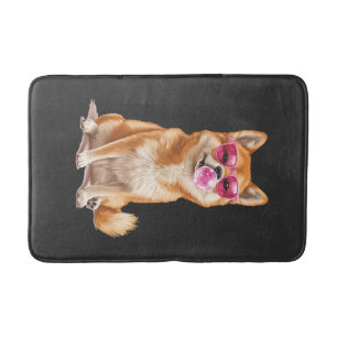 Shiba Inu Bath Mat