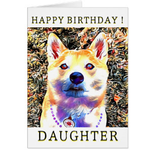 Shiba Inu Birthday Card 3