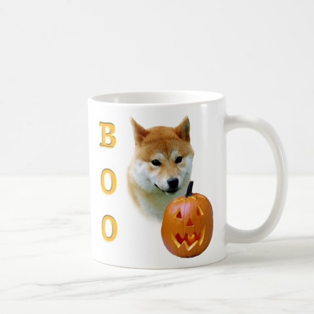 Shiba Inu Boo Coffee Mug (Right)