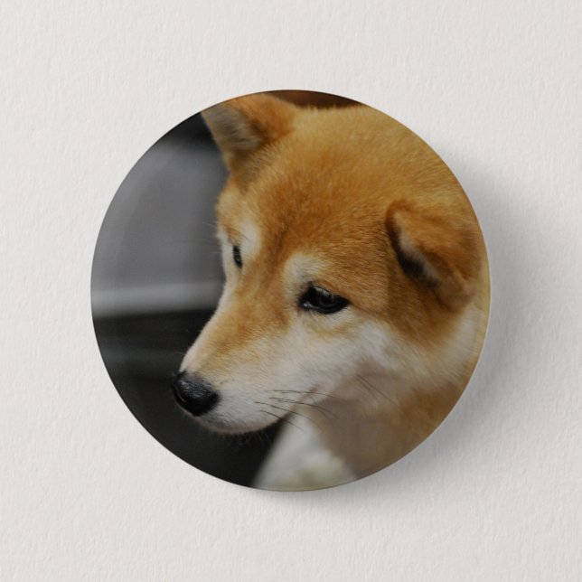Shiba Inu Button (Front)