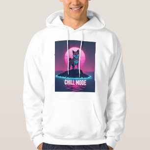 Shiba Inu Chill Mode Neon Dog Hoodie