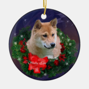 Shiba Inu Christmas Gifts Ornament