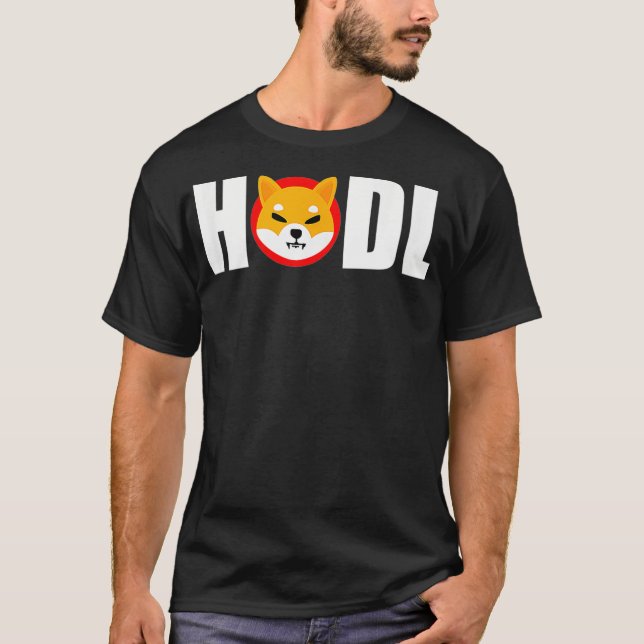 Shiba Inu Coin Crypto Token Shib Hodl Shiba Army  T-Shirt (Front)