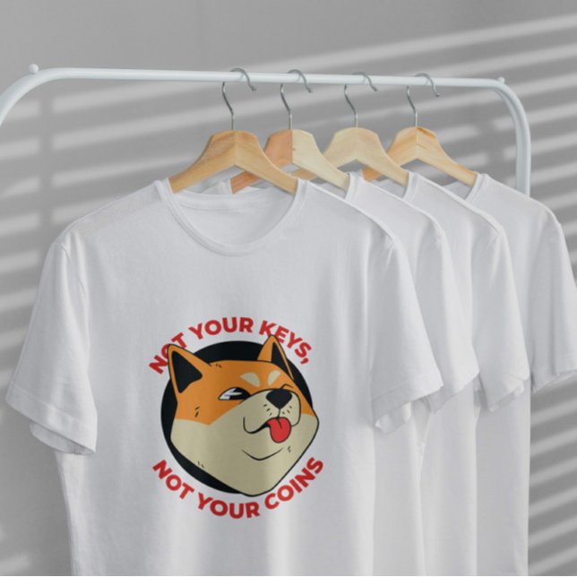 Shiba Inu Coin Funny Quote   T-Shirt (Creator Uploaded)
