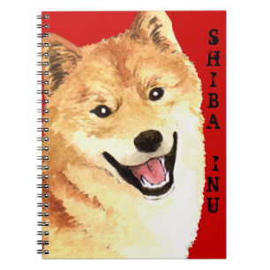 Shiba Inu Colour Block Notebook