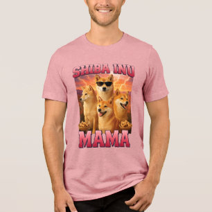 Shiba Inu Copy Copy Tri-Blend Shirt