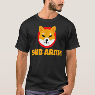 Shiba Inu Crypto Shib Army Hodler Coin Cryptocurre T-Shirt