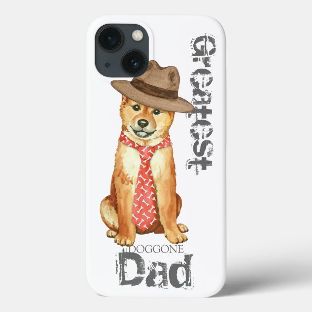Shiba Inu Dad Case-Mate iPhone Case (Back)