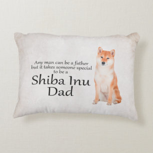 Shiba Inu Dad Pillow